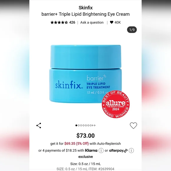 ✨️Skinfix Eye Cream✨️ - Picture 3 of 4